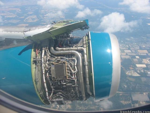 Bad aircraft engine