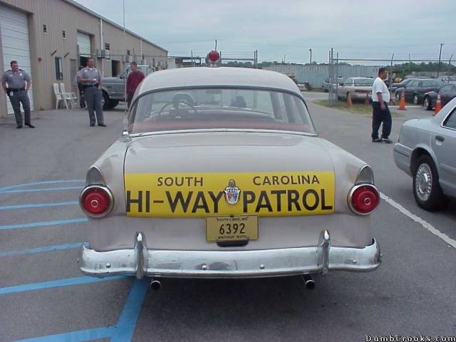 1955 Ford Rearview