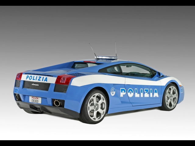 Gallardo Italian State Police Car