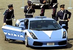 Lamborghini Gallardo Italian Police Car