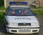 Slovakian police at work