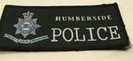 BRITISH POLICE PATCH THE HUMBERSIDE POLICE