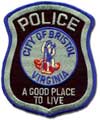 Bristol Virginia Police Patch