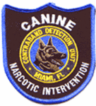 Canine Narcotic Intervention Contraband Detection Unit Miami, FL