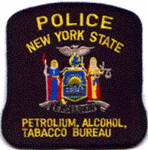 Police New York State Petrolium Alcohol Tabaco Bureau