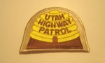 Utah State police Highway Patrol patch