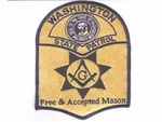 Washington State Highway Patrol Masonic Police Patch